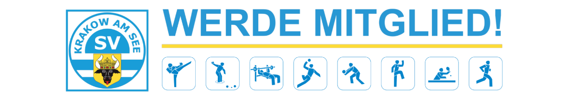 Werde Mitglied Werden Sie Mitglied im SV Krakow am See e.V.